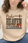 Sand Gildan Sweatshirt