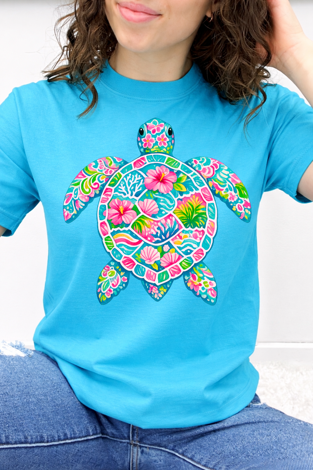 Tropical Sea Turtle Graphic Collection