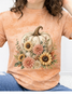 Floral Sunflower Pumpkin Graphic Collection