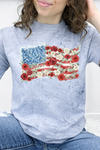 Navy Color Blast Tee