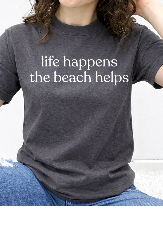 Life Happens The Beach Helps Graphic Collection