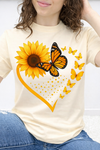 Ivory Tultex Tee