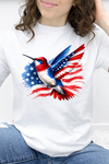 White Tultex Tee