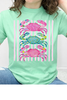 Striped Triple Crab Stack Graphic Collection