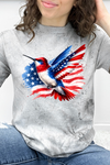 Grey Color Blast Tee