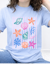 Light Blue Comfort Colors Tee