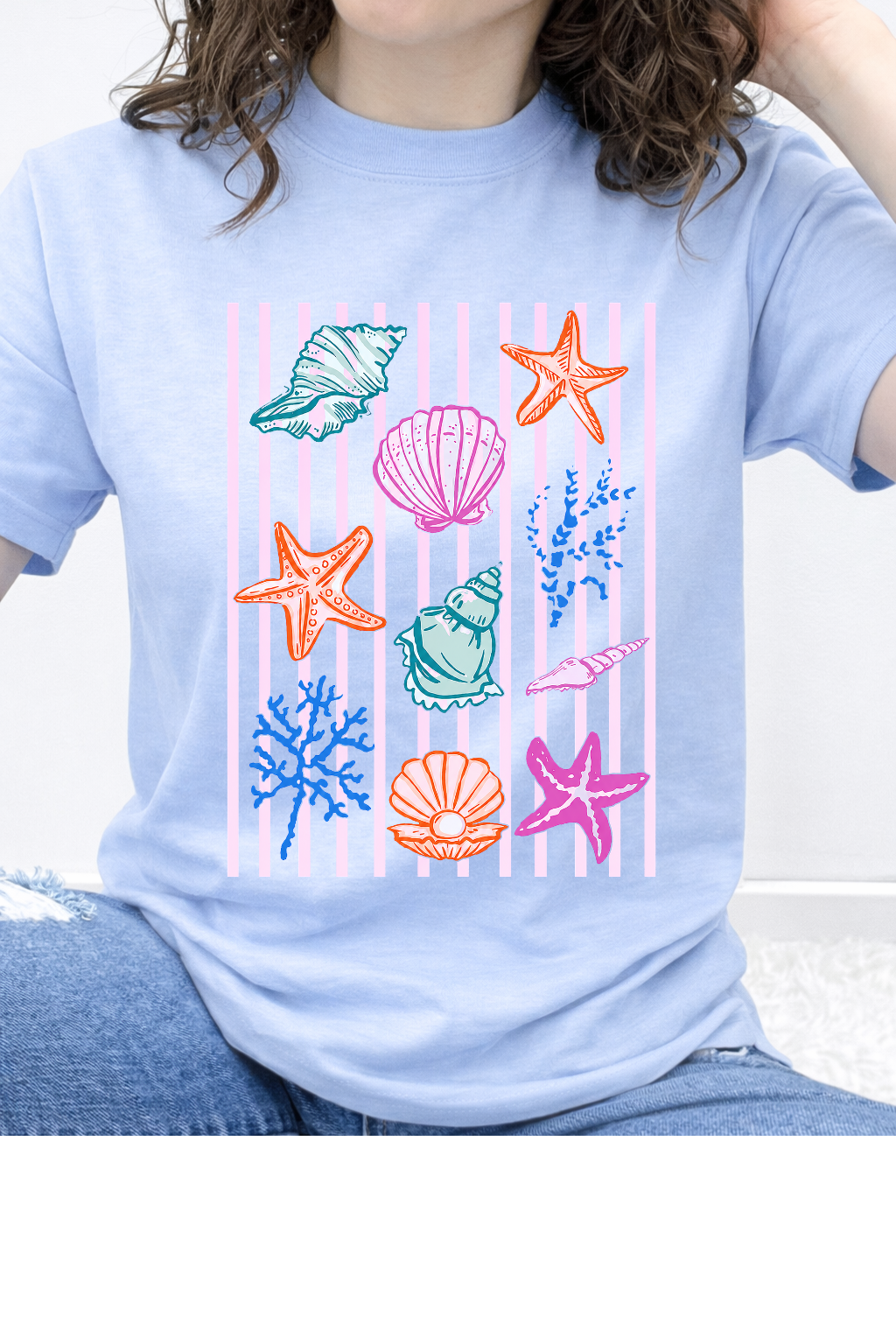 Coastal Treasure Striped Graphic Collection