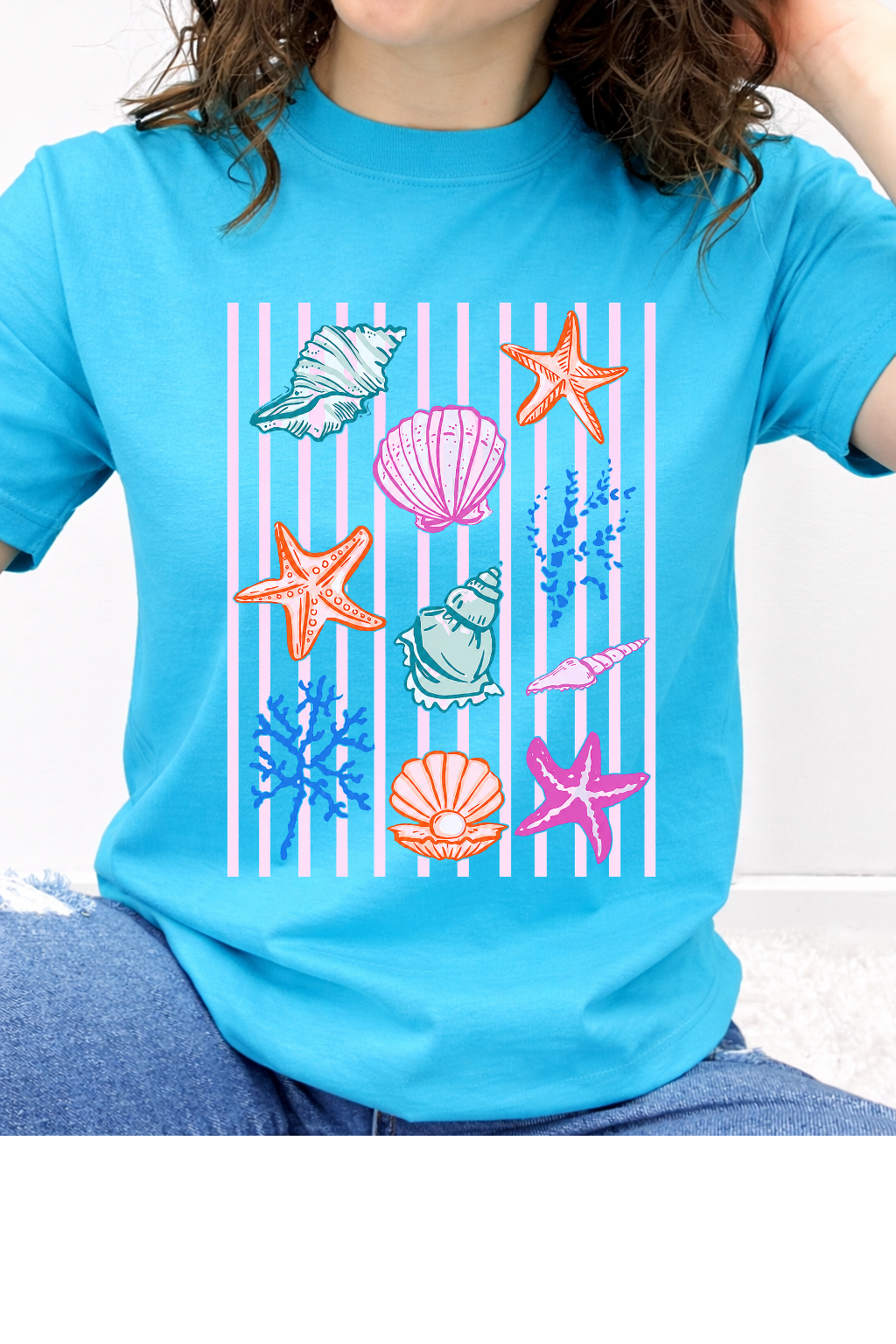 Coastal Treasure Striped Graphic Collection