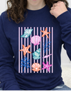 Navy Long Sleeve Tultex Tee