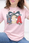 Pink Tultex Tee