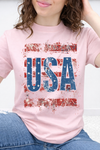 Pink Tultex Tee