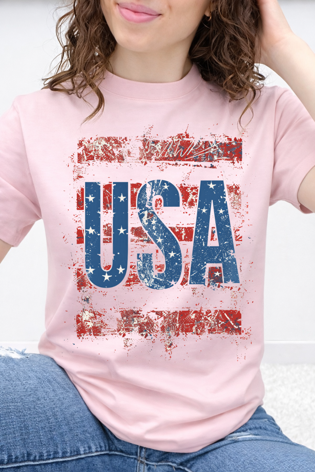 USA Distressed Flag Graphic Collection