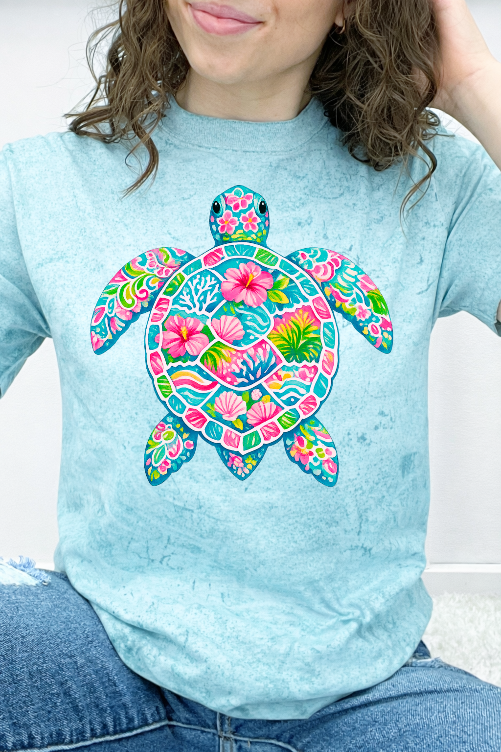Tropical Sea Turtle Graphic Collection