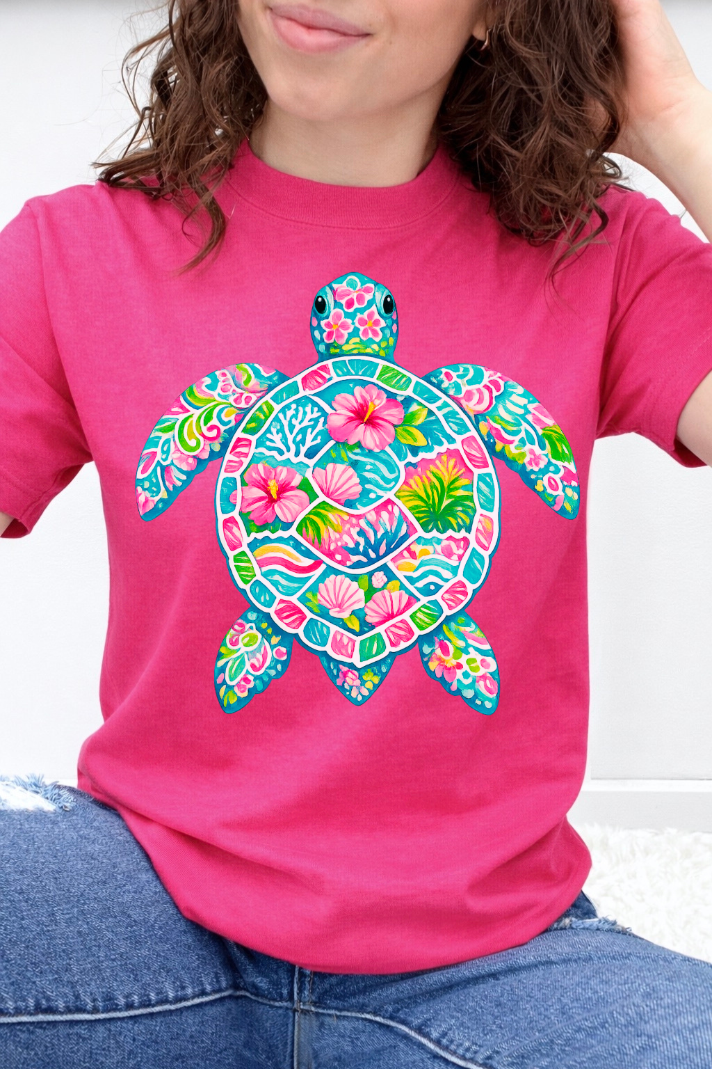 Tropical Sea Turtle Graphic Collection