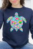 Tropical Sea Turtle Graphic Collection