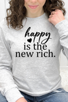 Grey Long Sleeve Gildan Tee