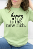 Happy Is The New Rich Graphic Collection