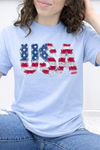 Light Blue Comfort Colors Tee