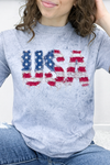 Navy Color Blast Tee