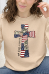 Sand Gildan Sweatshirt
