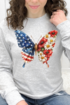 Grey Long Sleeve Gildan Tee