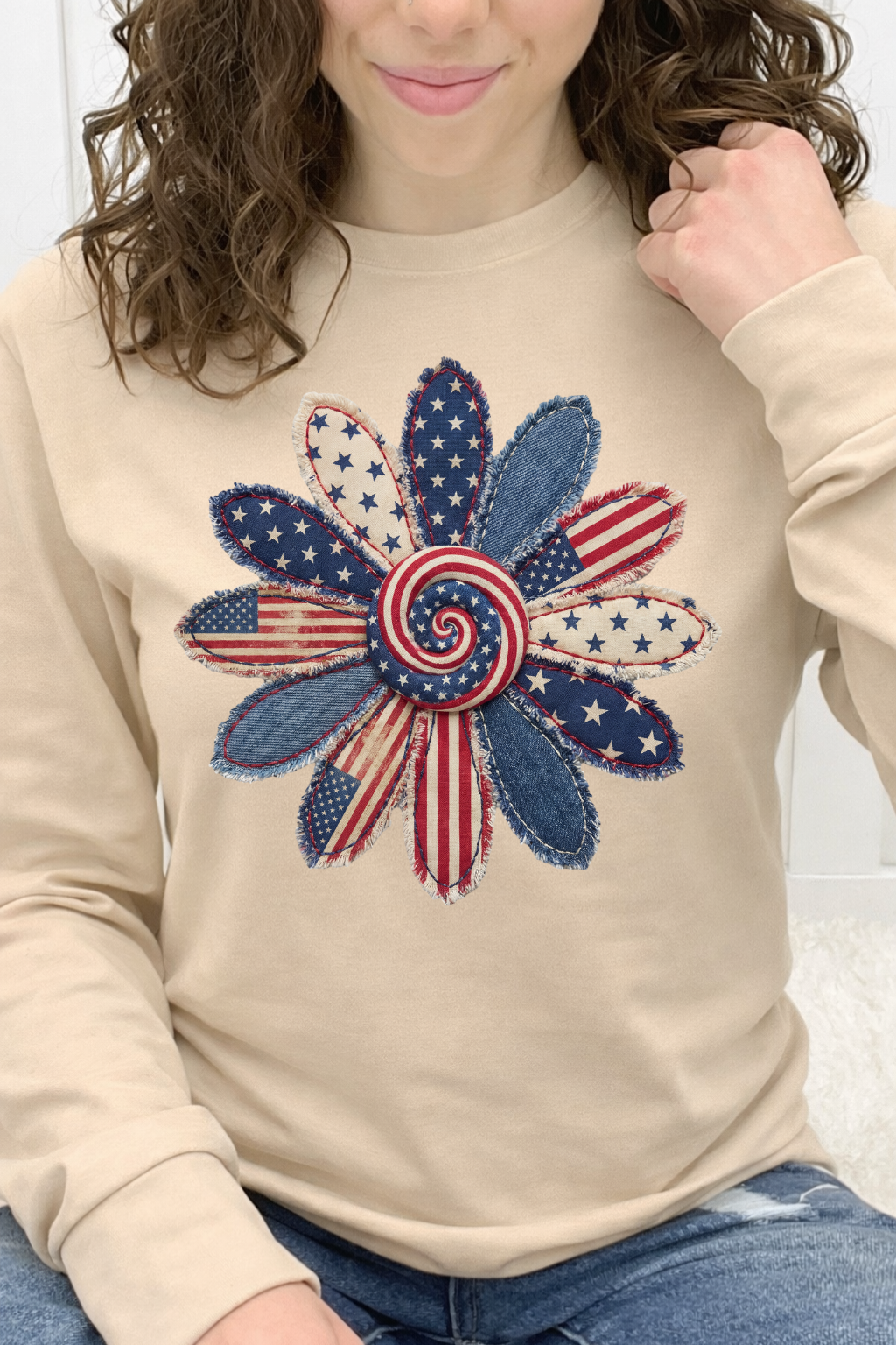 Americana Patchwork Daisy Graphic Collection