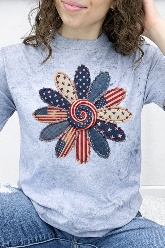 Americana Patchwork Daisy Graphic Collection