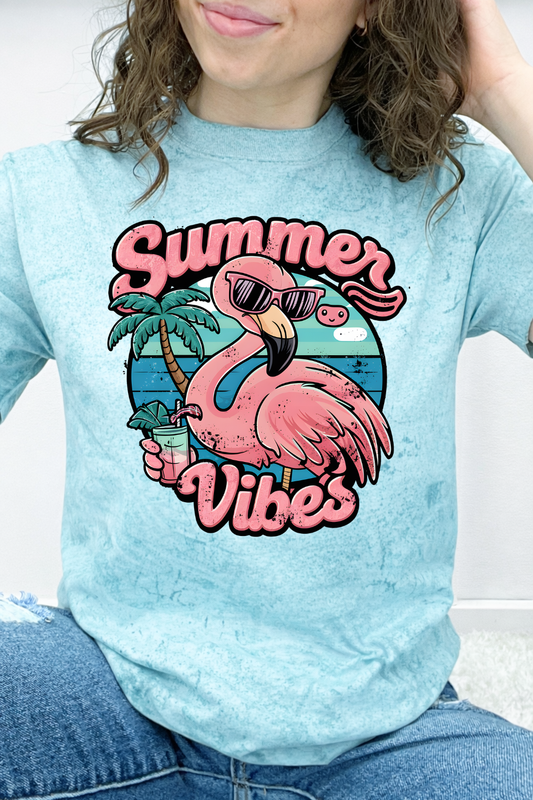 Flamingo Summer Vibes Graphic Collection