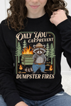 Black Long Sleeve Tultex Tee