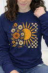 Navy Long Sleeve Tultex Tee