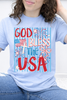 God Bless The USA Striped Graphic Collection