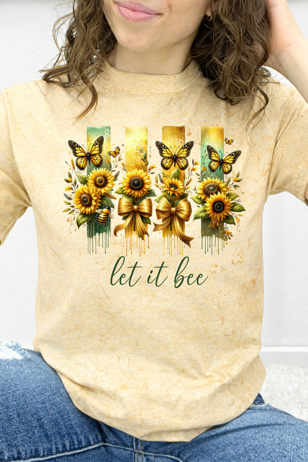 Let It Be Sunflowers & Butterflies Graphic Collection