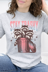 Grey Tultex Tee