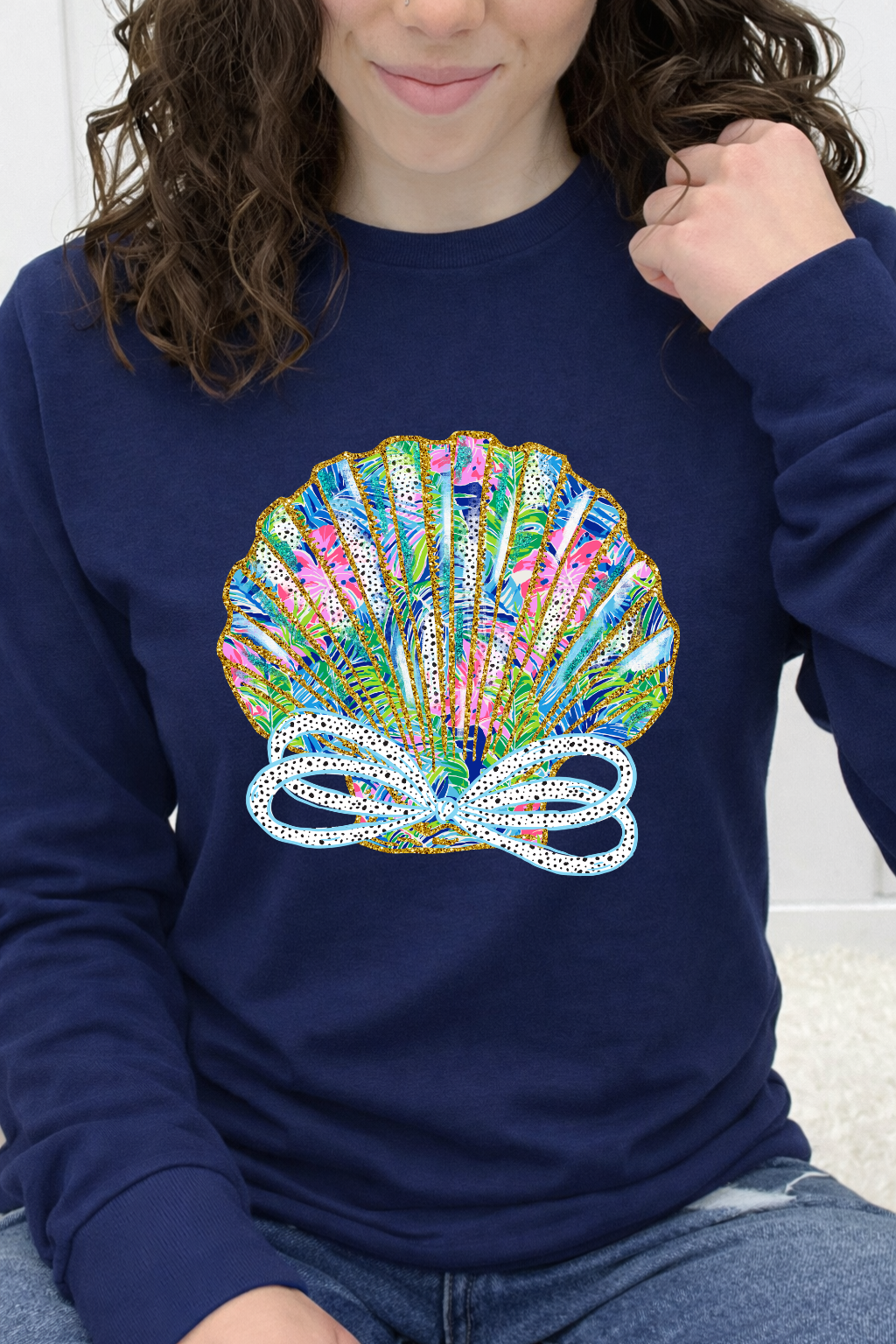 Tropical Bow Fan Shell Graphic Collection