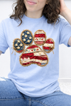 Light Blue Comfort Colors Tee
