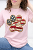 Stars & Stripes Paw Print Graphic Collection
