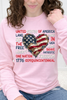Patriotic Patchwork Heart Graphic Collection