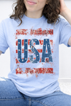 Light Blue Comfort Colors Tee