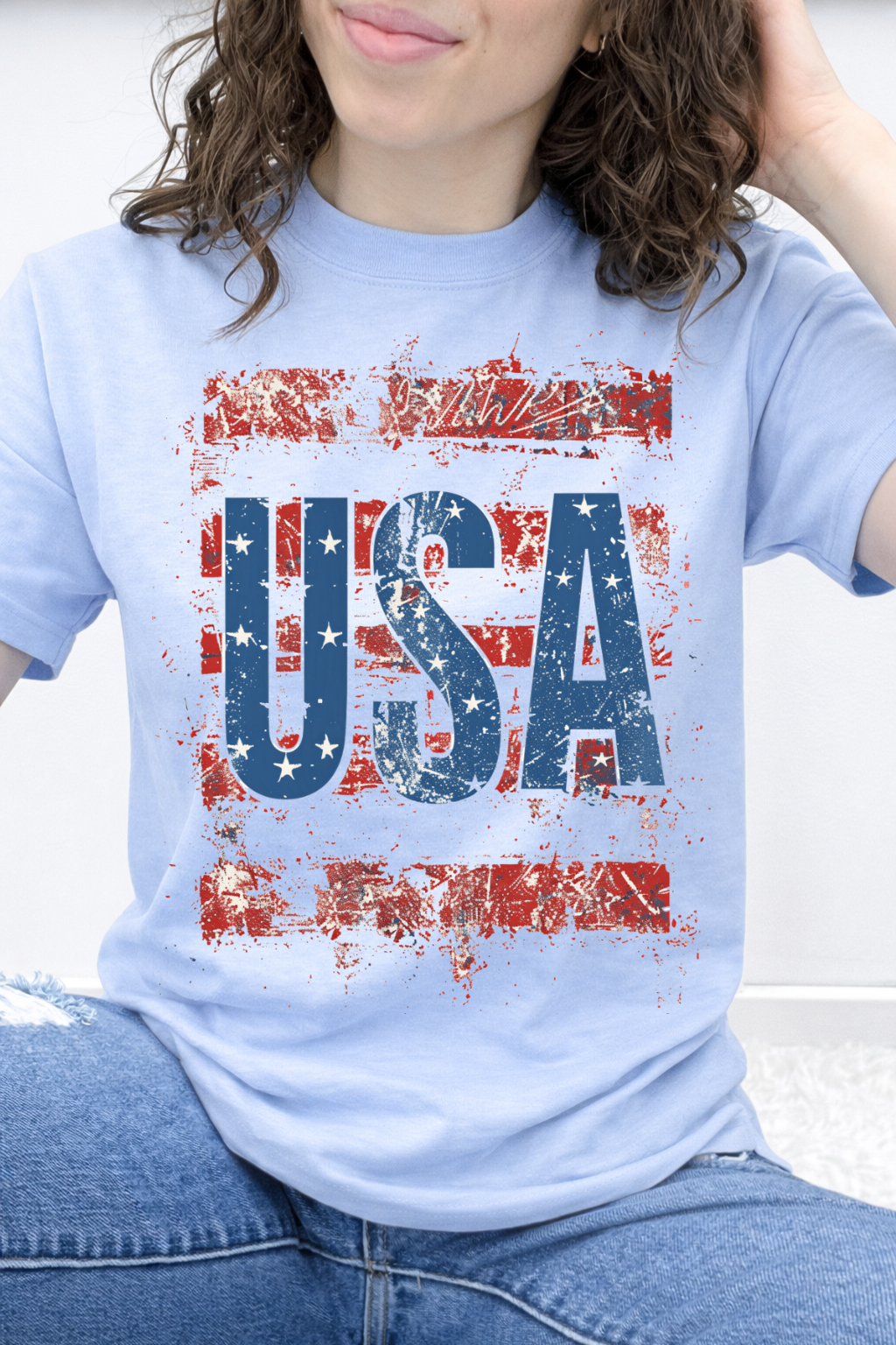 USA Distressed Flag Graphic Collection