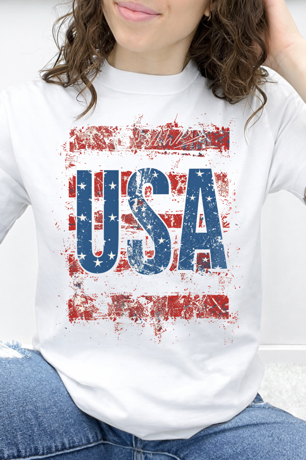 USA Distressed Flag Graphic Collection