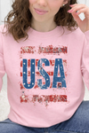 Pink Gildan Sweatshirt
