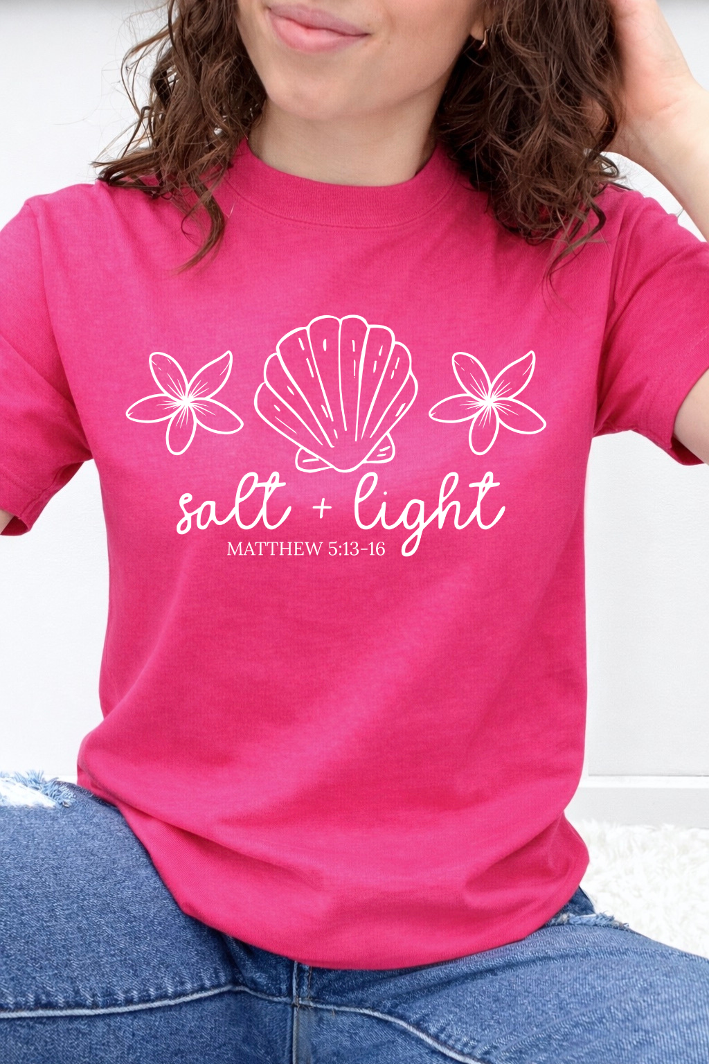 Salt + Light Seashell Matthew 5:13-16 Graphic Collection