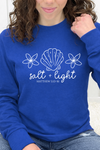 Royal Long Sleeve Tultex Tee