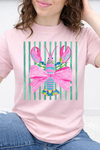 Pink Tultex Tee