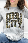 Grey Color Blast Tee