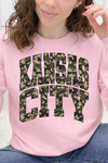 Pink Gildan Sweatshirt