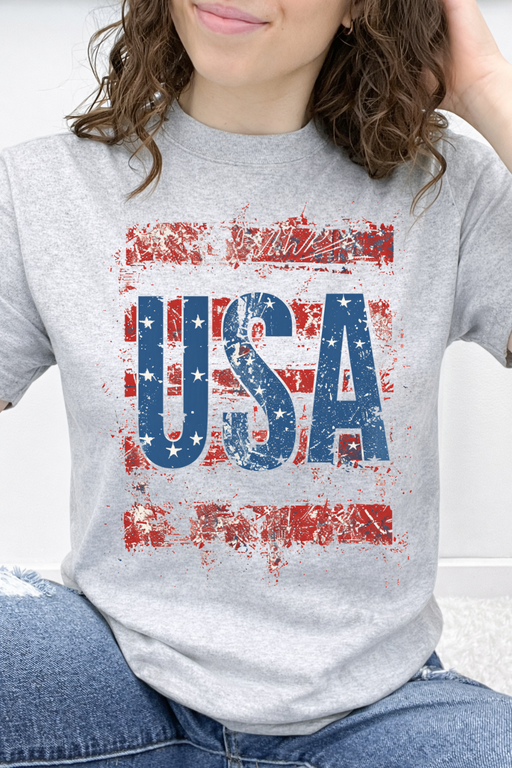 USA Distressed Flag Graphic Collection