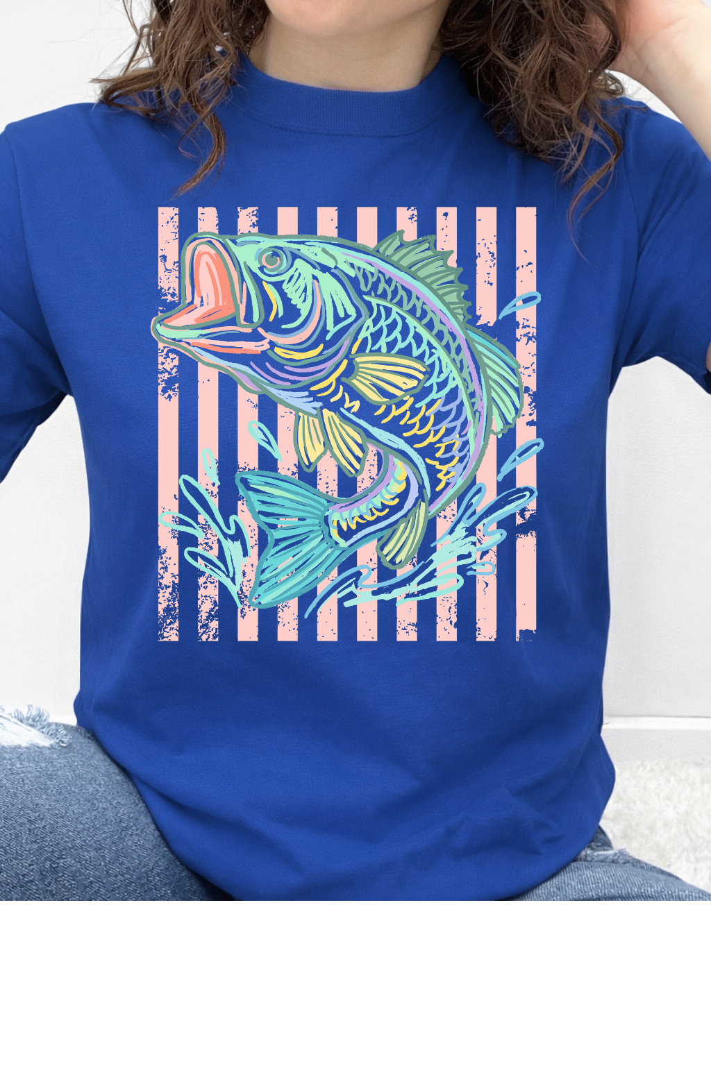 Pastel Bass Splash Graphic Collection
