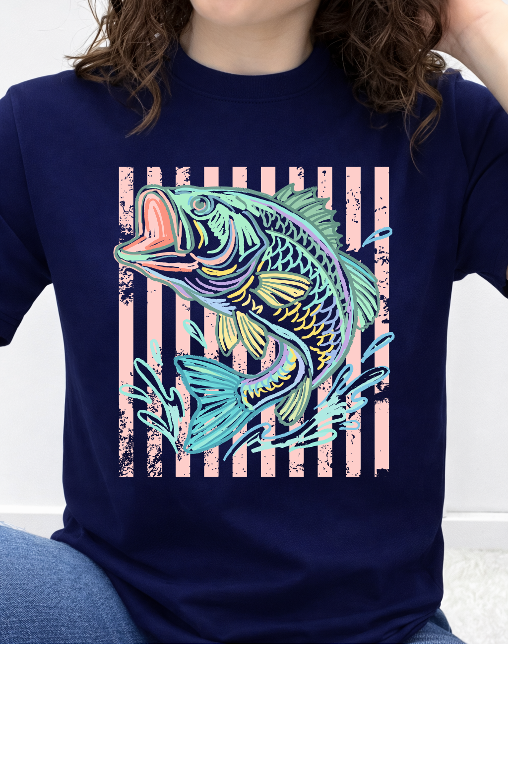 Pastel Bass Splash Graphic Collection