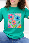 Teal Comfort Colors Tee